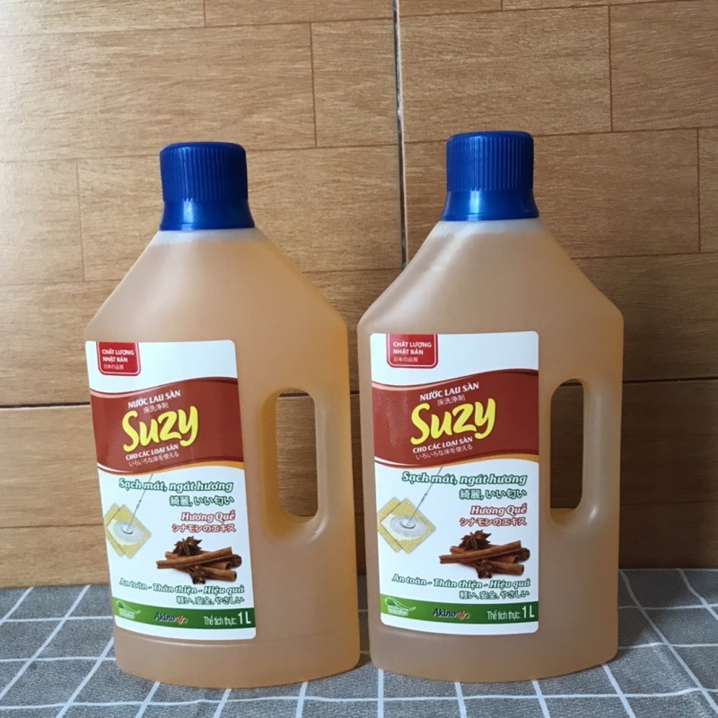 Nước lau sàn Suzy tinh chất quế 1000ml