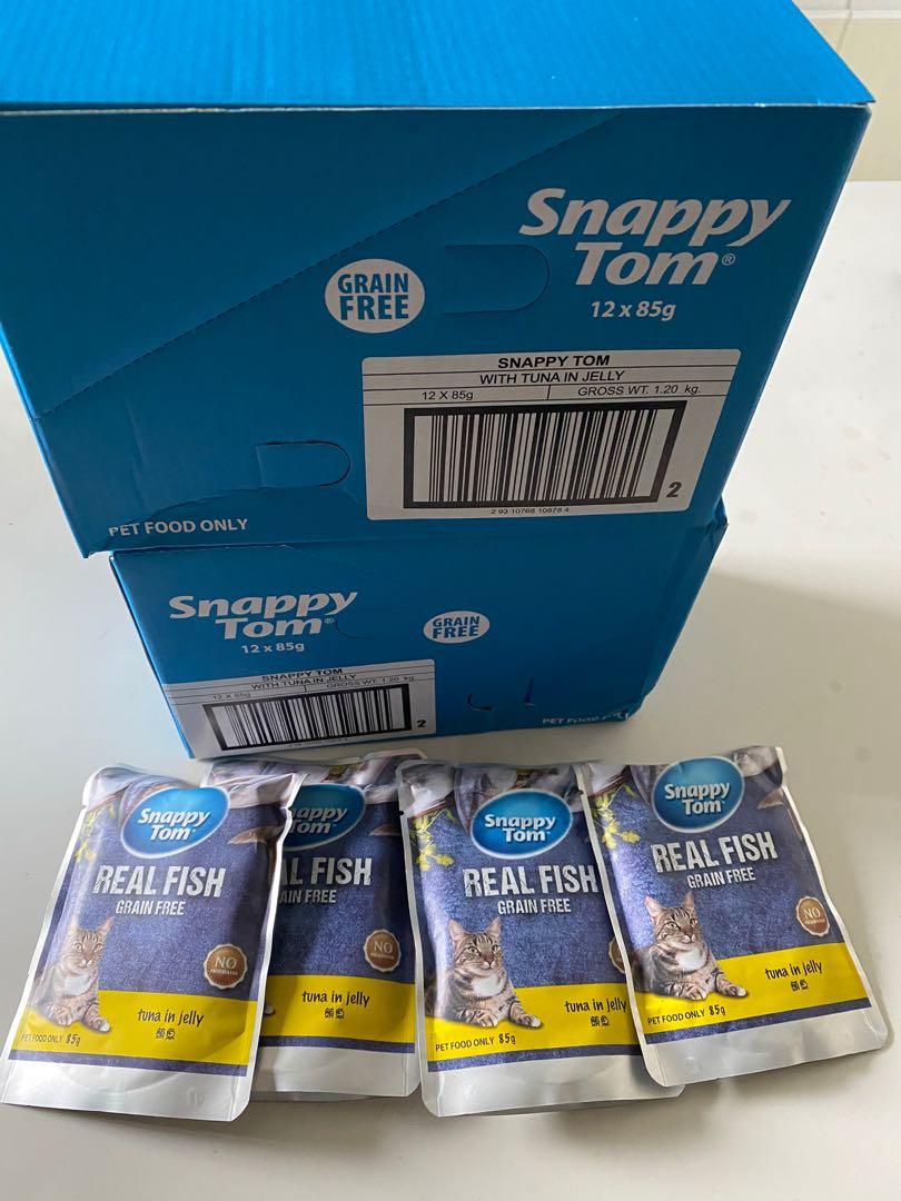 Pate Cho Mèo Snappy Tom - Gói 85 Gram