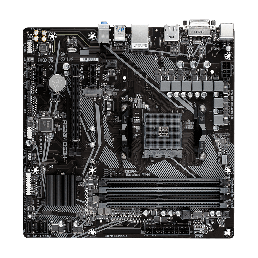 Mainboard Gigabyte A520M DS3H