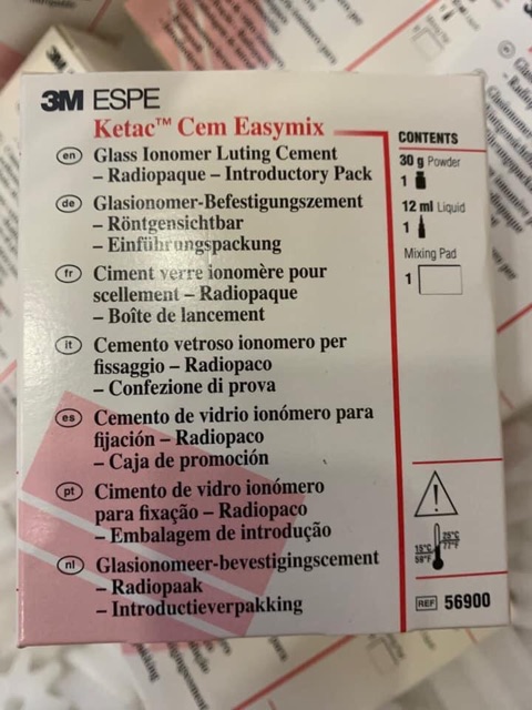 Xi măng gắn Ketac Cem Easymix 3M