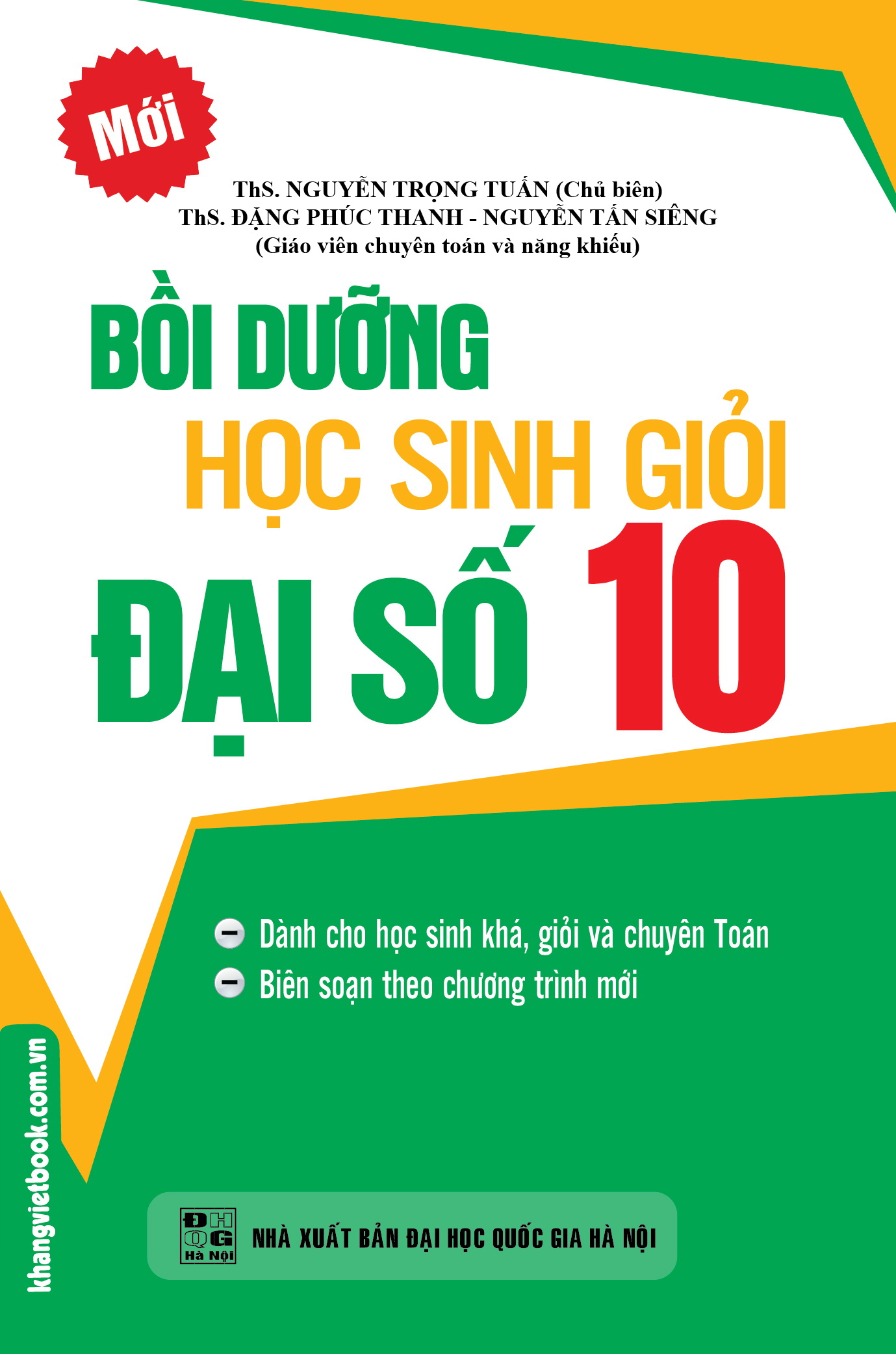Sách bồi dưỡng học sinh giỏi đại số 10 - newshop