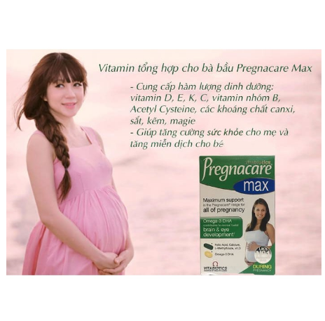 Vitamin Bầu Pregnacare Max, 84 viên