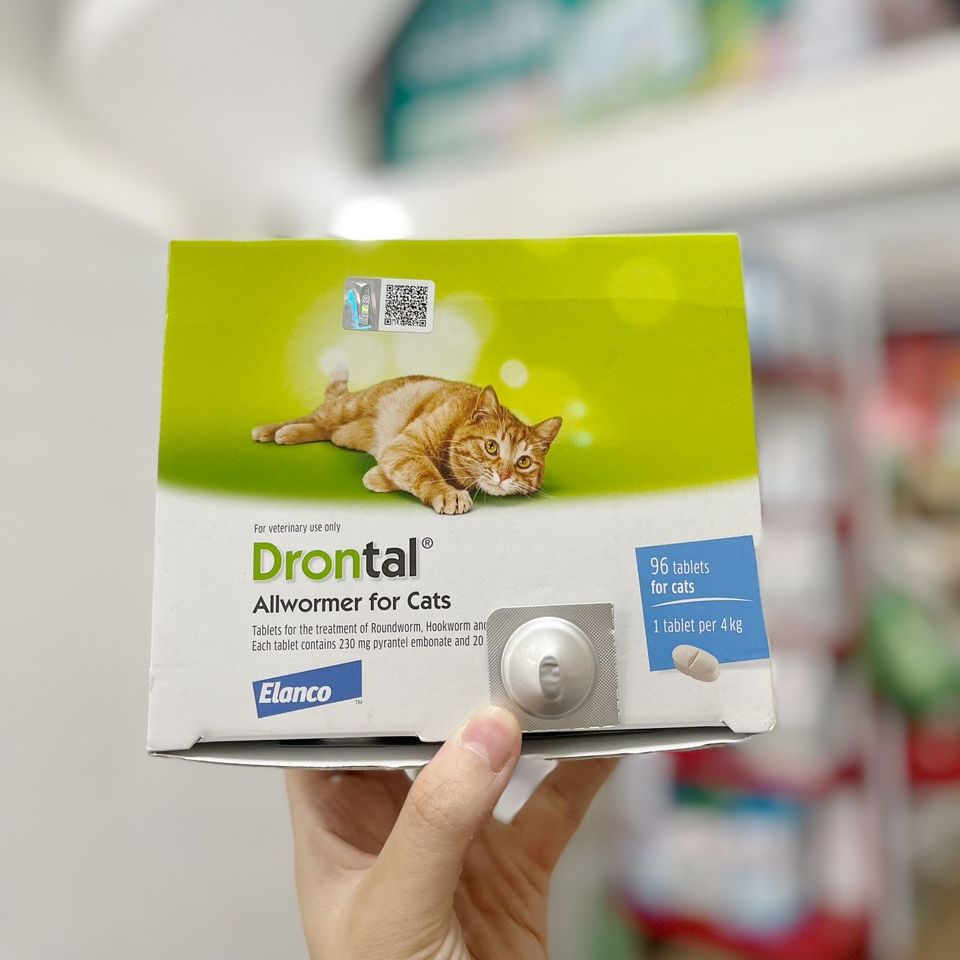 Xổ giun Drontal cho mèo (LẺ 1 VIÊN)