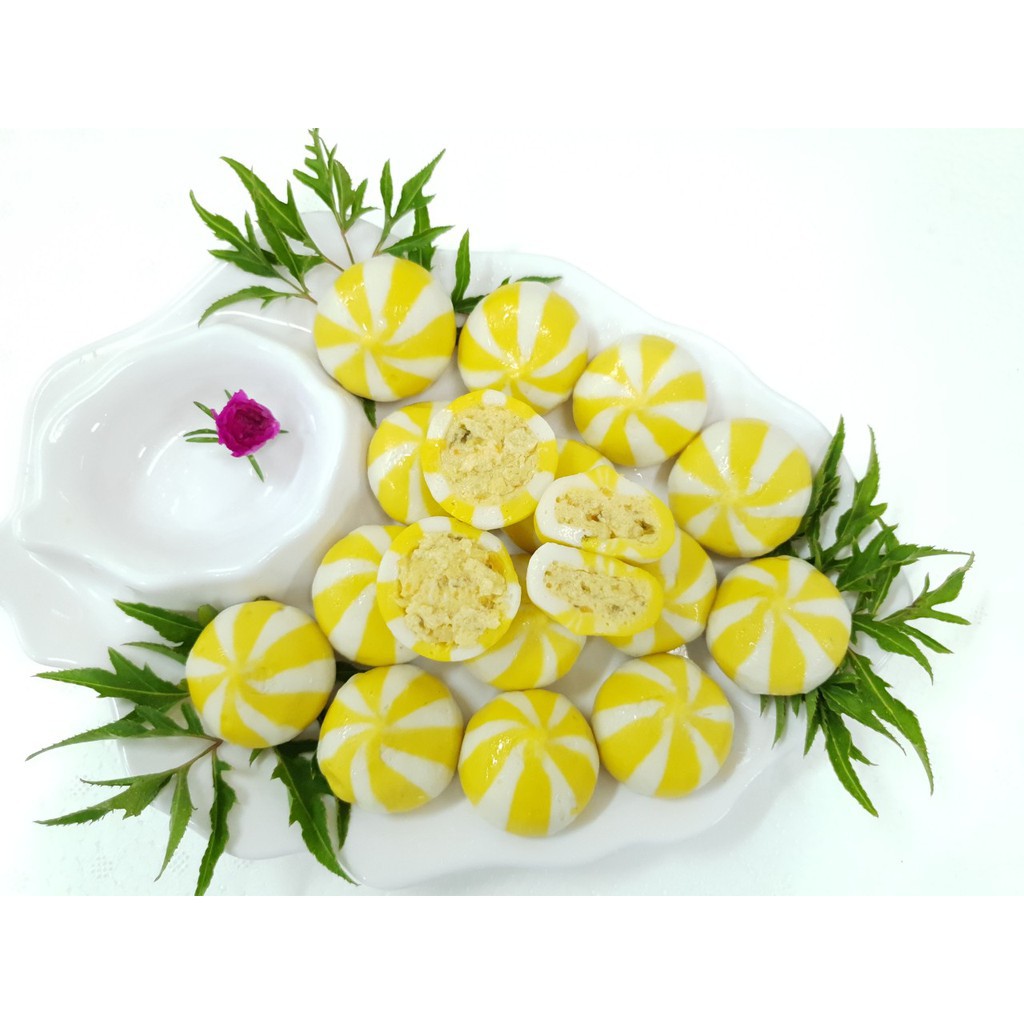 [SHIP HCM]  Surimi viên thả lẩu (đậu hủ cá, bánh bao trứng cá nhím) Phú Mark 500g