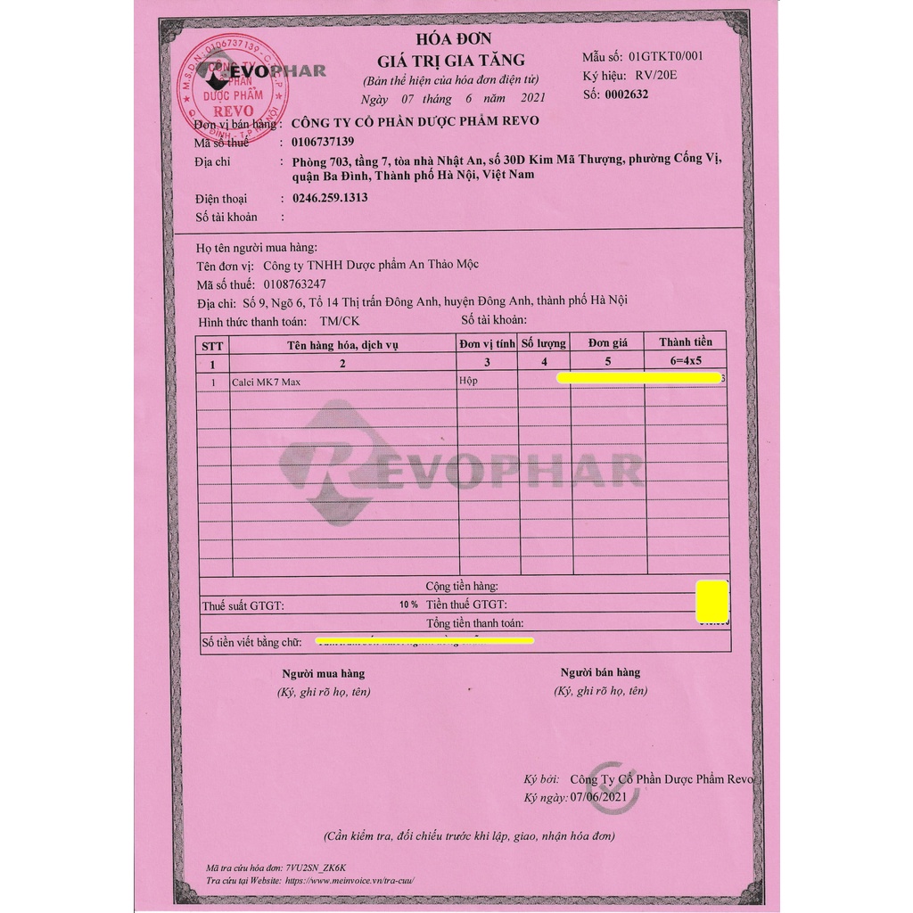 CALCI MK7 MAX của Ba Lan 60 viên