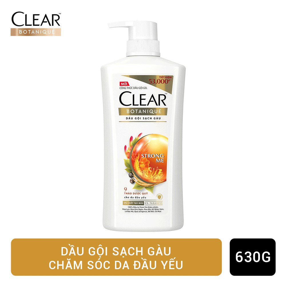 Dầu gội Clear Botanique