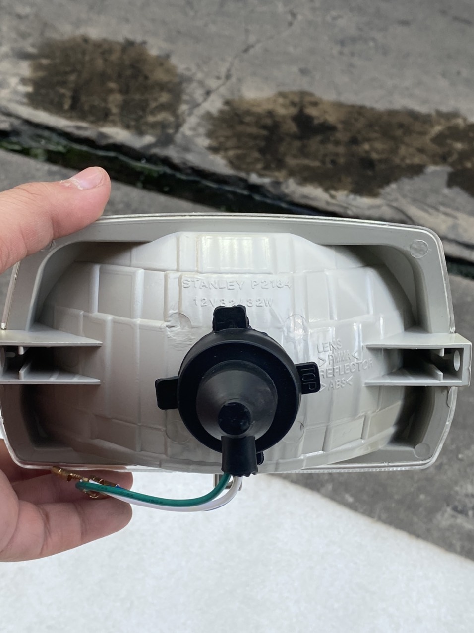 PHA ĐÈN TRƯỚC XE SUPER DREAM ( CÓ ĐUÔI BÓNG ) - HÀNG ĐẸP