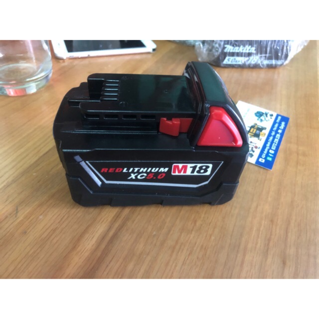 [HCM]Pin đóng milwaukee m18 5ah