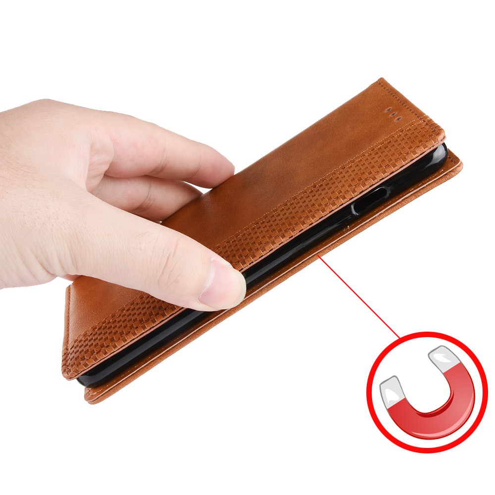 Bao da dạng ví OPPO F11 Leather Luxury
