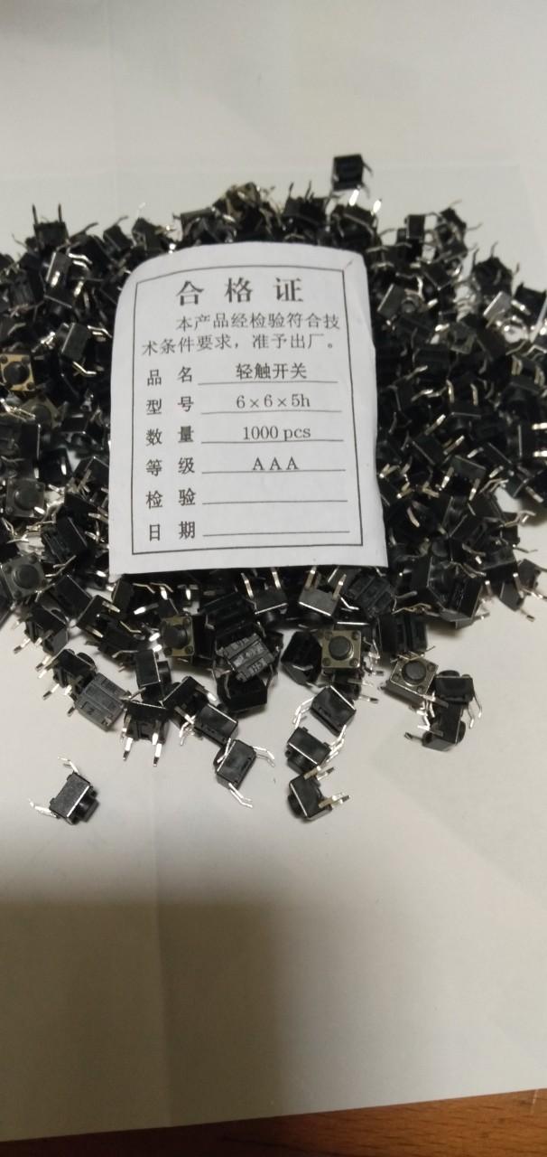 100 công tắc chíp 6x6x5- 4 chân