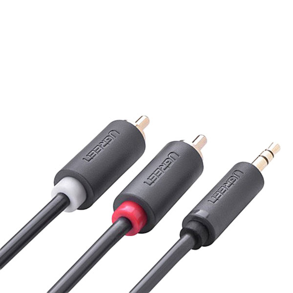 Genuine Ugreen 10513 3.5mm to 2 Rca Audio Cable 5m Long