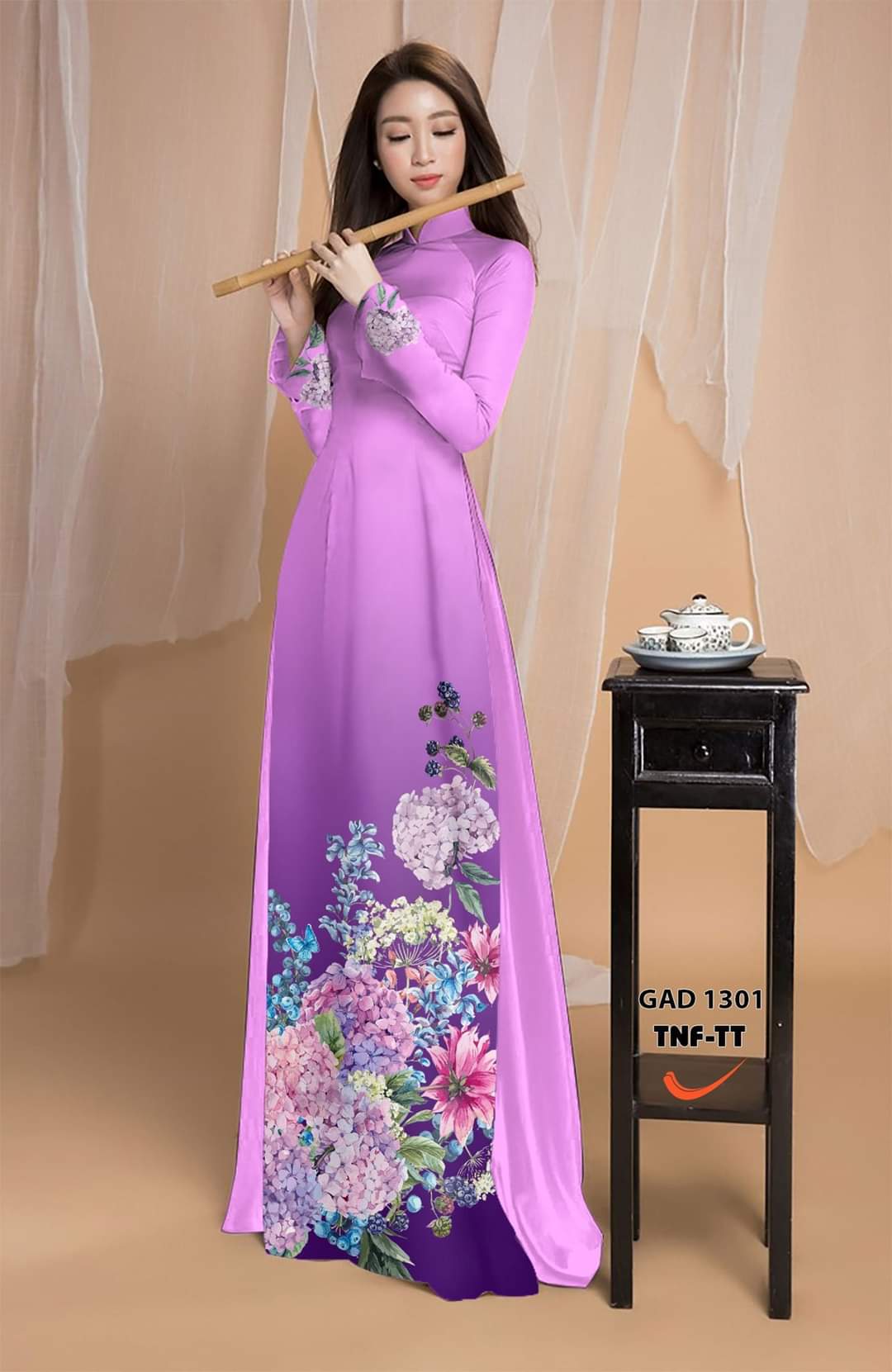 Vải áo dài , đẹp - độc - lạ - hợp xu hướng - đủ màu ms548