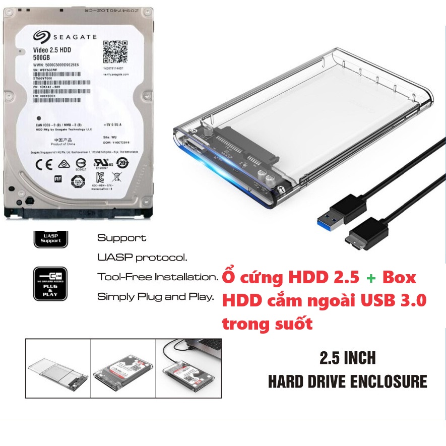 Ổ cứng hdd 320gb 500gb 1tb sata chuẩn kích thước 2.5 inch - hdd laptop, hdd box usb cắm ngoài, pc - cũ tháo máy sức khỏe tốt qua sử dụng còn dùng tốt - bảo hành 1 đổi 1