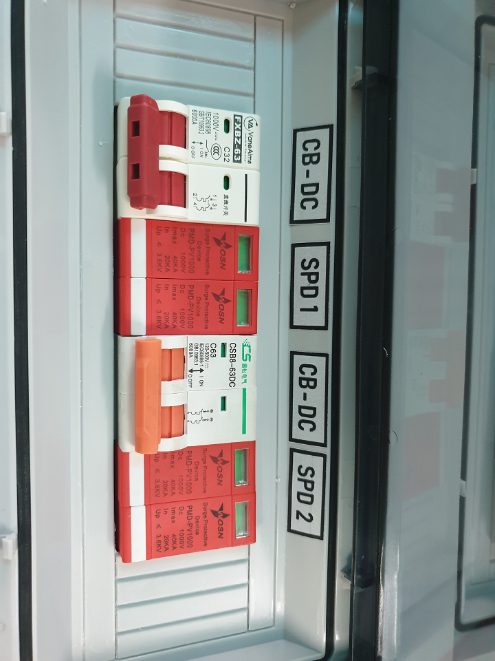 [HCM]Tủ điện Solar lắp sẵn 5kw (hệ từ 2 strings)