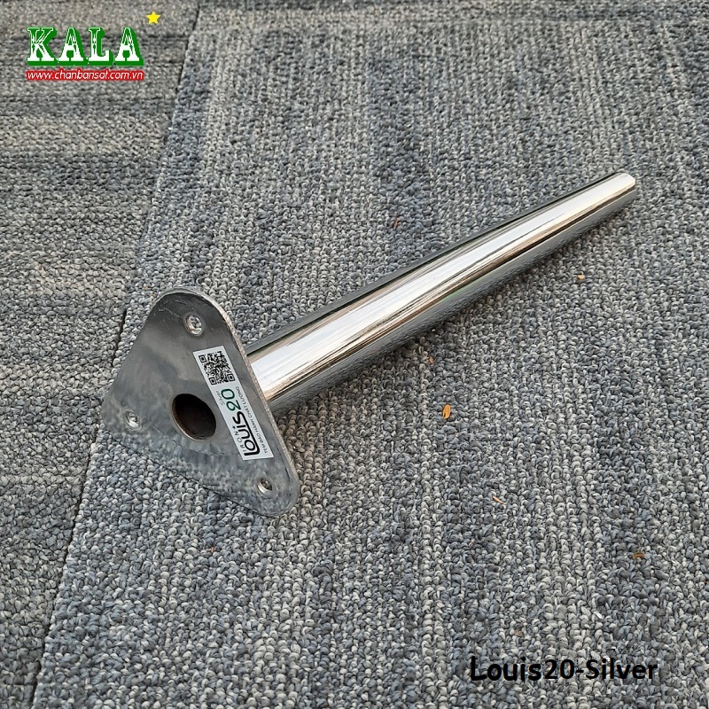 Chân bàn Louis Kala mạ bạc siêu đẹp