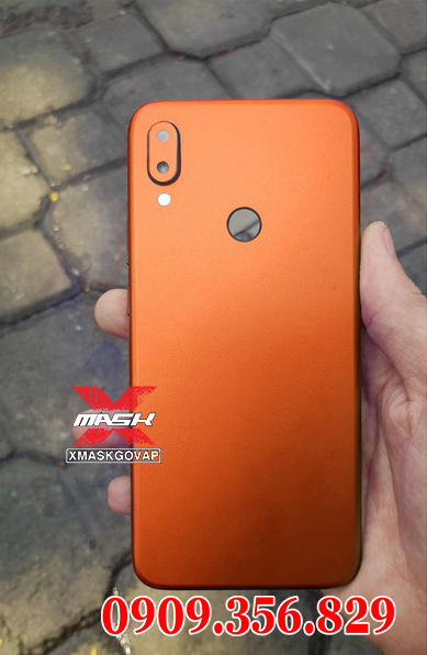 [HCM]miếng dán skin xiaomi redmi 7 - note 7 - 6pro - mi 8 - mi 8se - k20 - k20pro - mi9 - 6x - note 5 - 5plus - note 4 ...đủ các màu