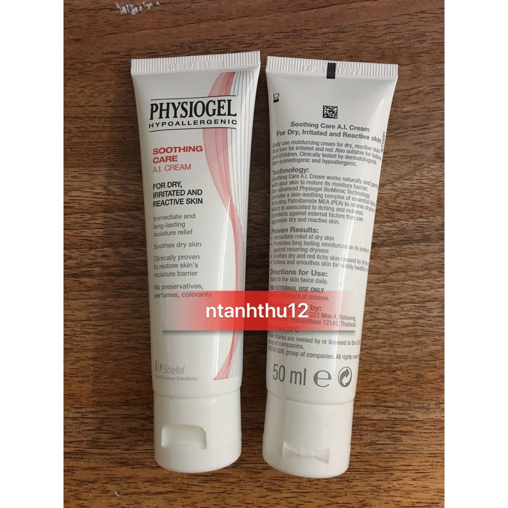 Kem dưỡng ẩm Physiogel AI cream