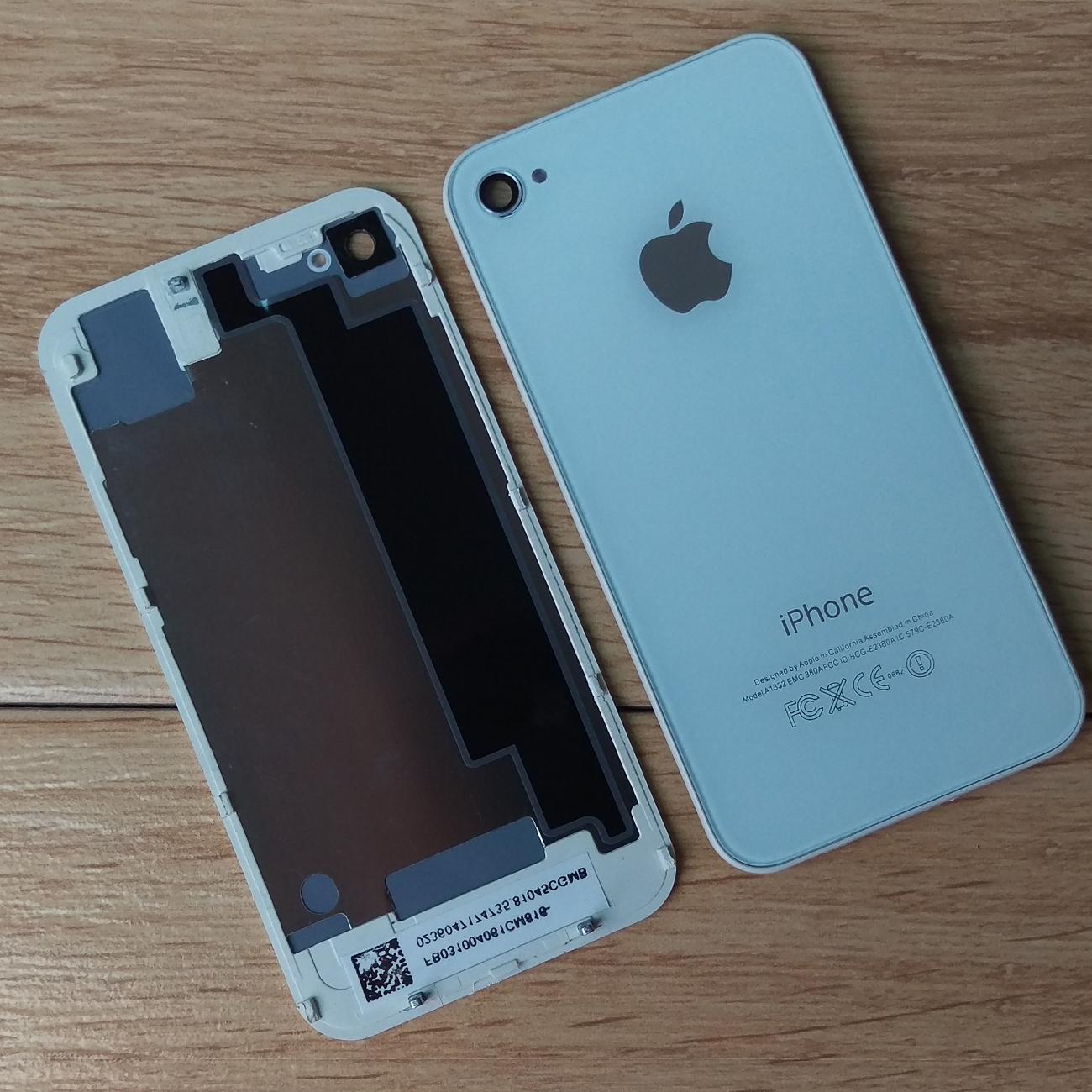 Nắp lưng zin dành cho Iphone 4S WHITE