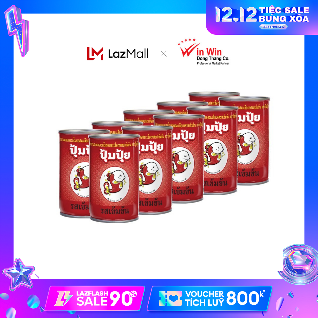COMBO 10 Hộp Cá Sốt Cà Pompui 155g (Thái Lan) - Date 11/07/2024
