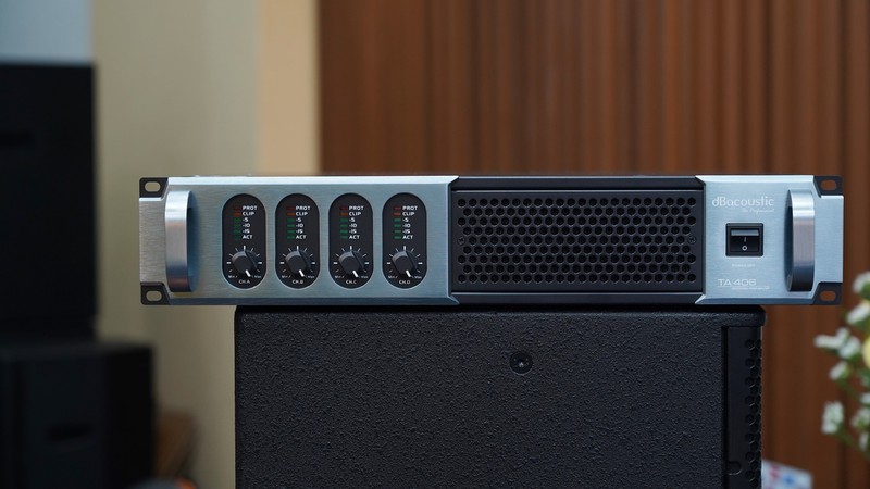 Cục đẩy công suất 4 kênh DBacoustic TA 406
