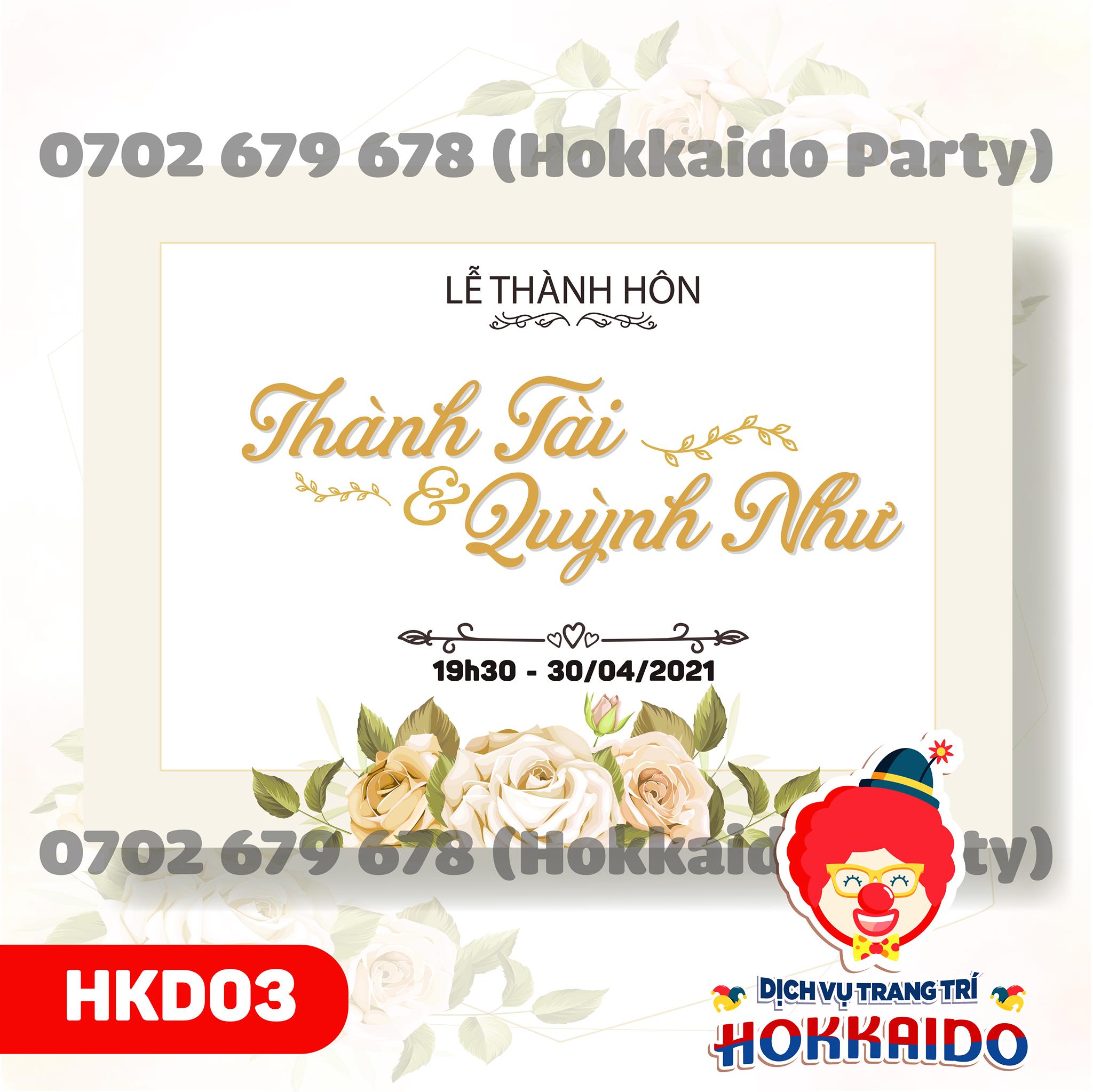 Bảng Tên Cưới