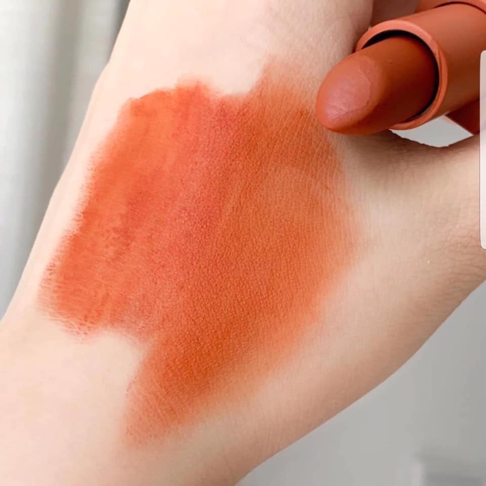 Son 3CE mood recipe màu cam đất 220