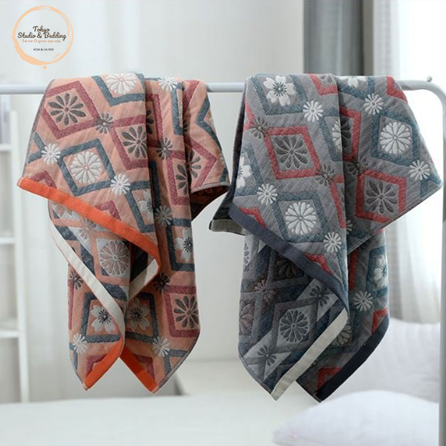 (1)TH Khăn tắm xô Cotton Sợi Tre Organic siêu mềm (Size: 140*75cm) - Dòng Basic
