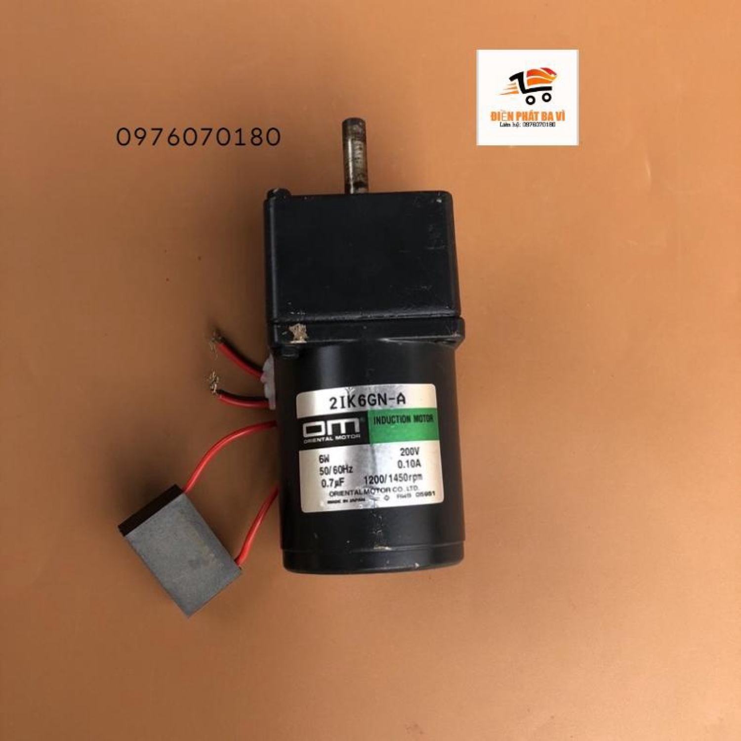 Mô tơ giảm tốc 6w | Mô tơ quay vịt bánh răng giảm tốc bằng sắt 100%, chạy điện 220v