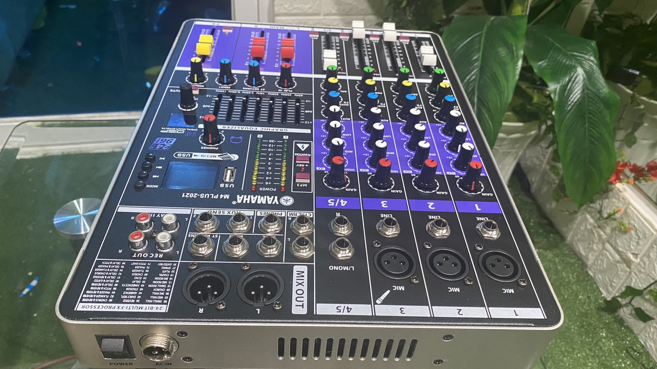 [HCM]Mixer Yamaha M4-99 PLUS hiệu ứng