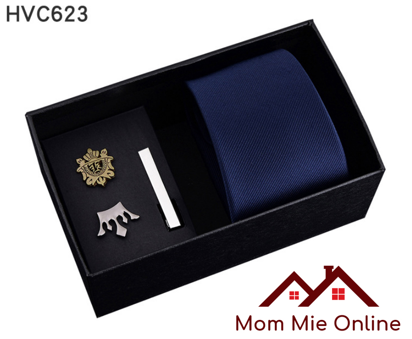 [HCM]Bộ cà vạt nam dự tiệc bản 6cm - HVC
