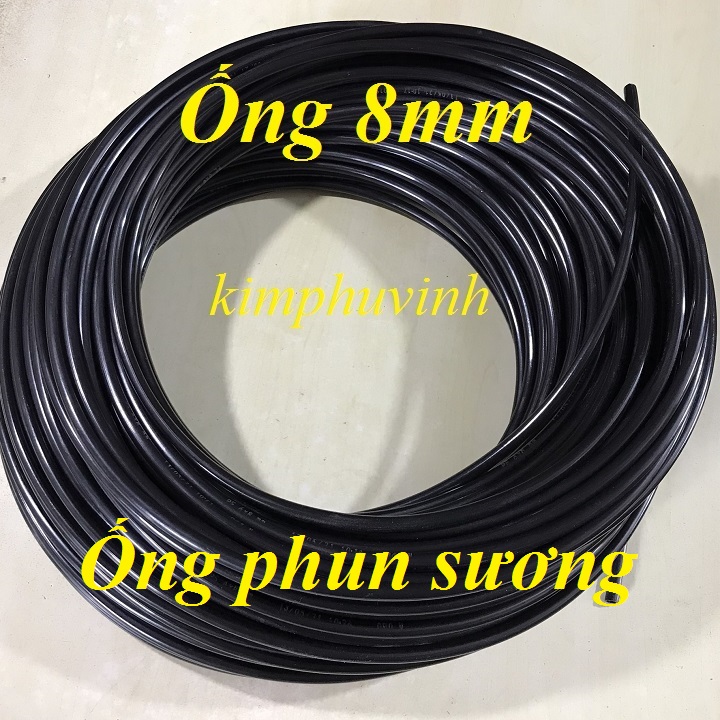 10m dây phun sương 8li - ống phun sương 8mm