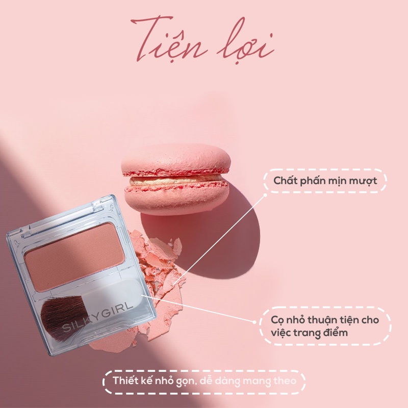Phấn Má Hồng SilkyGirl Blush Hour 3g