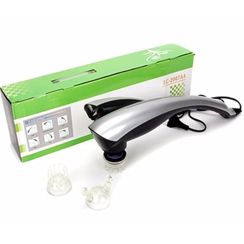 Máy đấm lưng, massage cầm tay LC-2007AA. (3 Đầu Matxa)