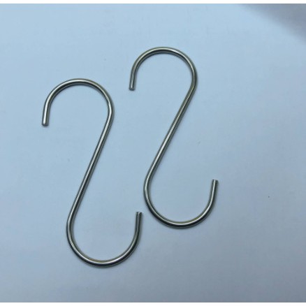 Combo 10-  Móc treo chữ S inox 7 cm (7F)