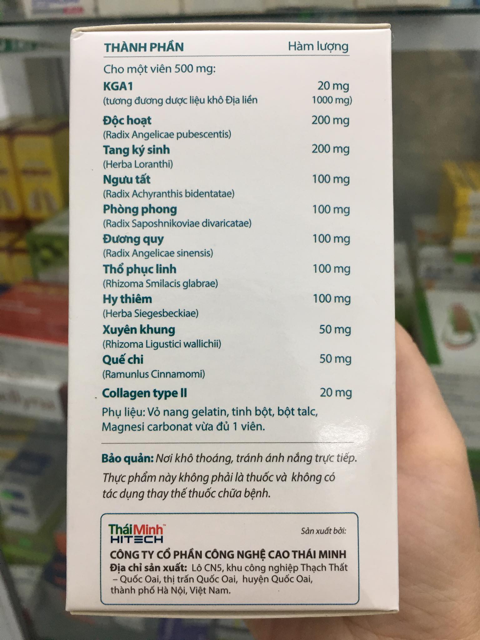 khương thảo đan hộp 30 viên