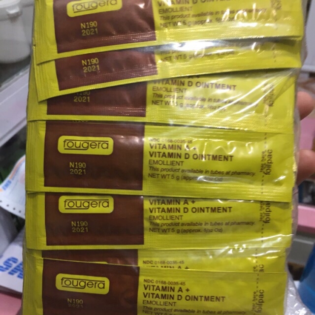 Bịch 100 tuýp Vitamin A&D dưỡng trong phun xăm