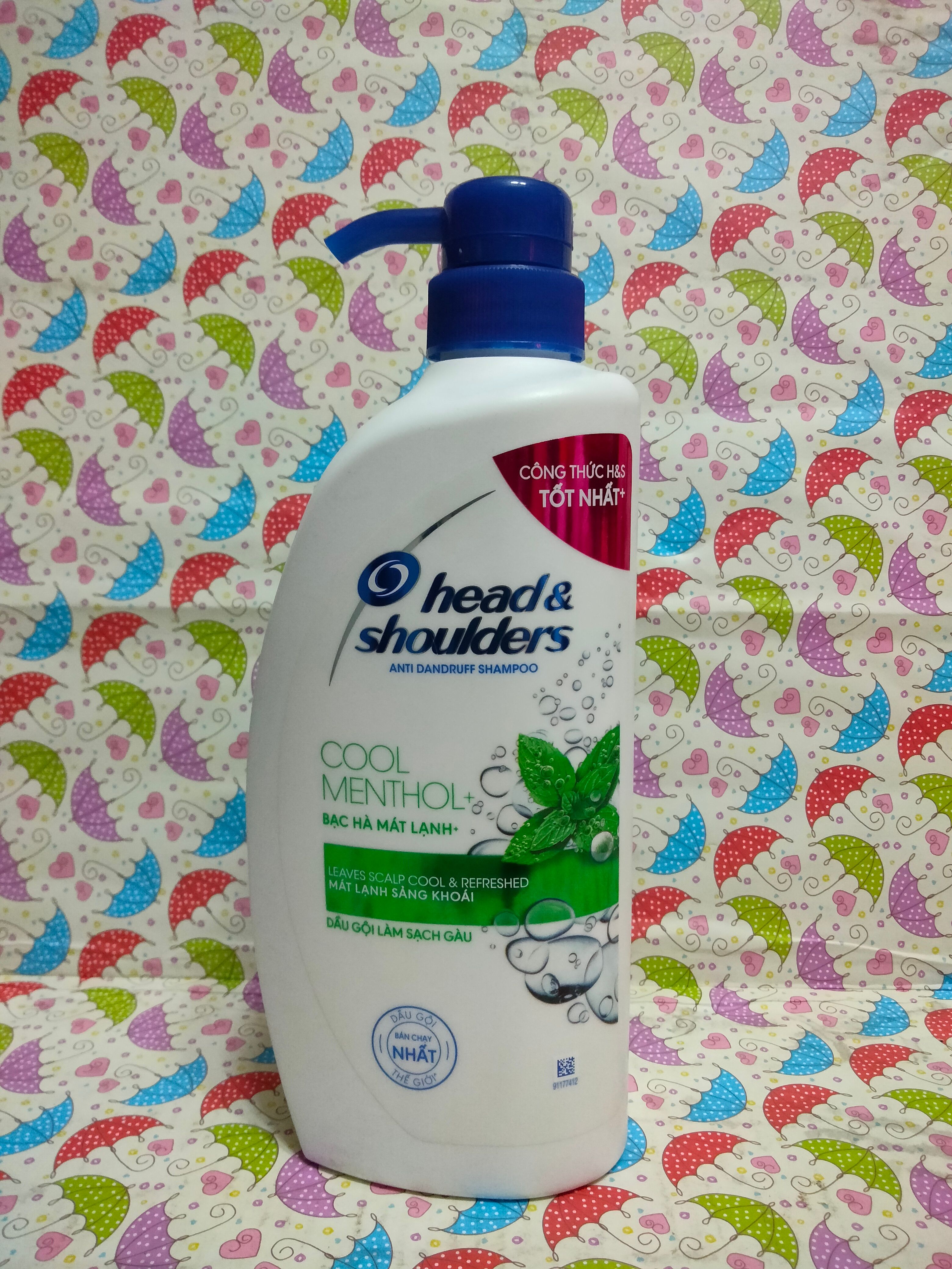 Dầu gội Head&Shoulders bạc hà mát rượi 625ml