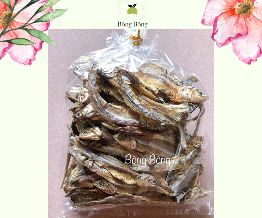 100 GRAM CÁ CƠM KHÔ - ĐẶC SẢN HUẾ BÔNG BÔNG