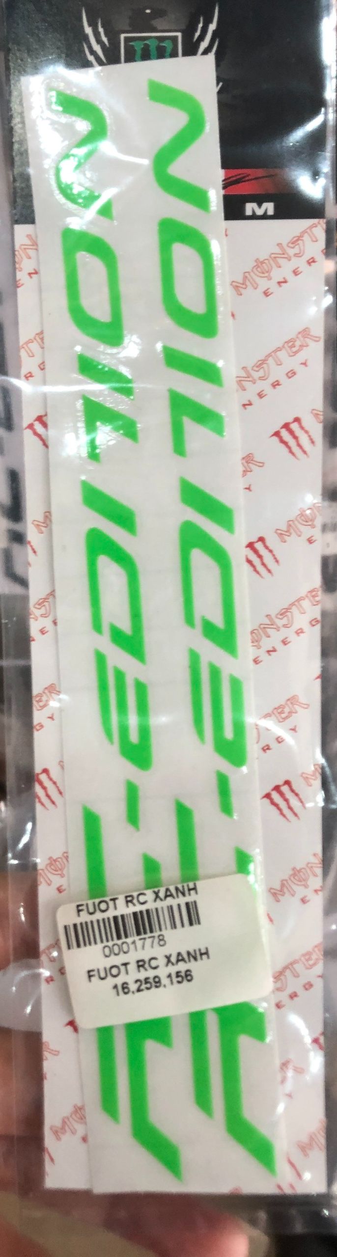 CẶP TEM DÁN PHUỘC ( FUOC) RC-EDITION, CẮT SIÊU NÉT ( NHIỀU MÀU )