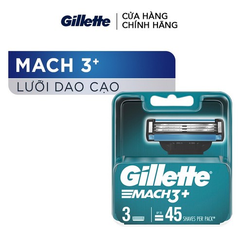 Lưỡi dao cạo Gillette Mach3 x3 lưỡi -