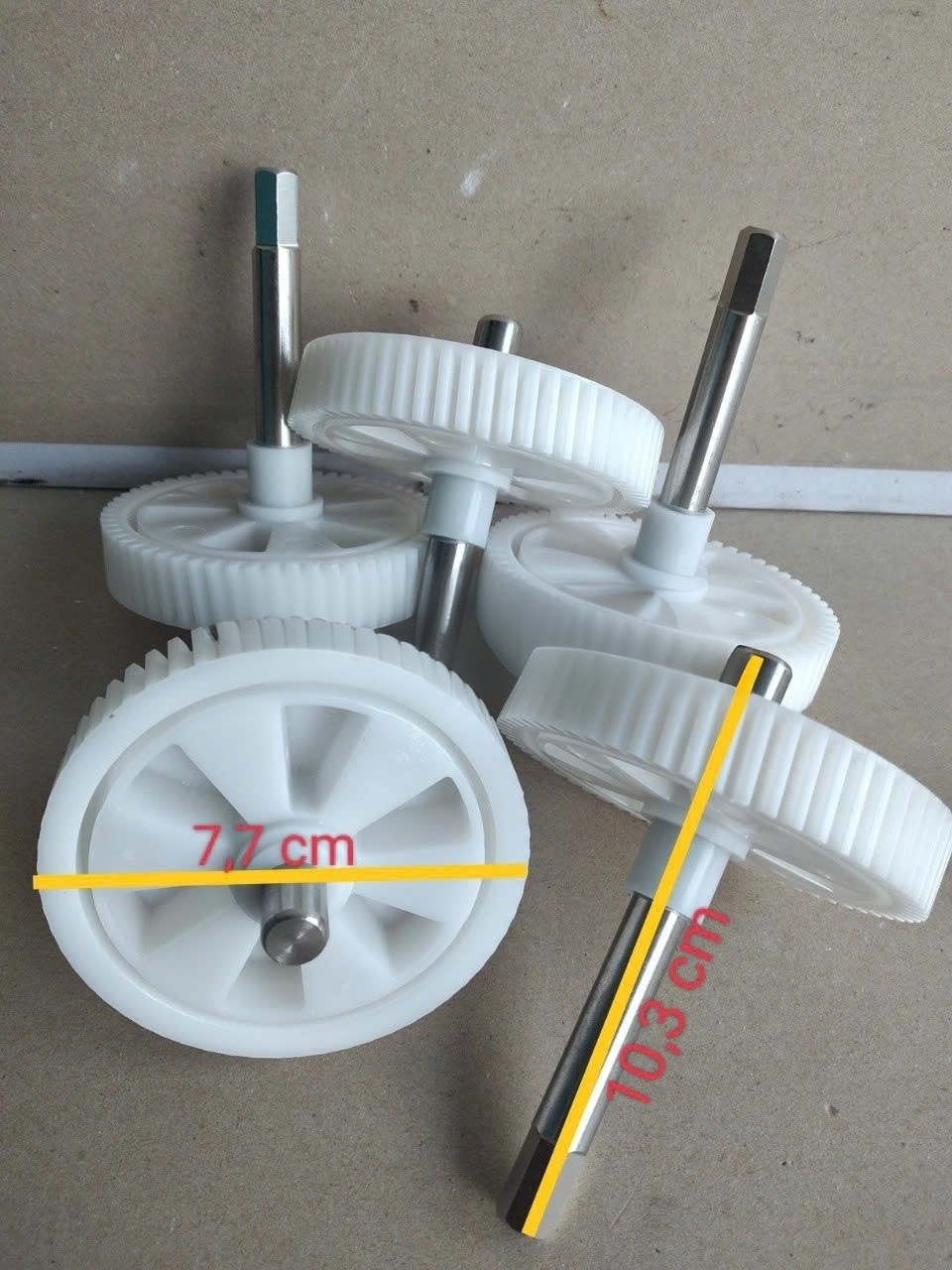 Trục bánh răng máy ép chậm Phome PL02
