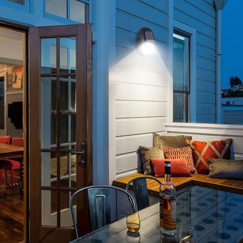 TOP 10 LED Solar Wall Lamp Villa Outdoor Waterproof Lighting Small Wall Lamp