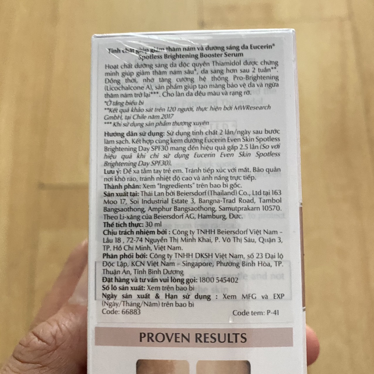 Tinh Chất Giảm Thâm Nám Và Dưỡng Trắng Da Eucerin Spotless Brightening Booster Serum 30ml