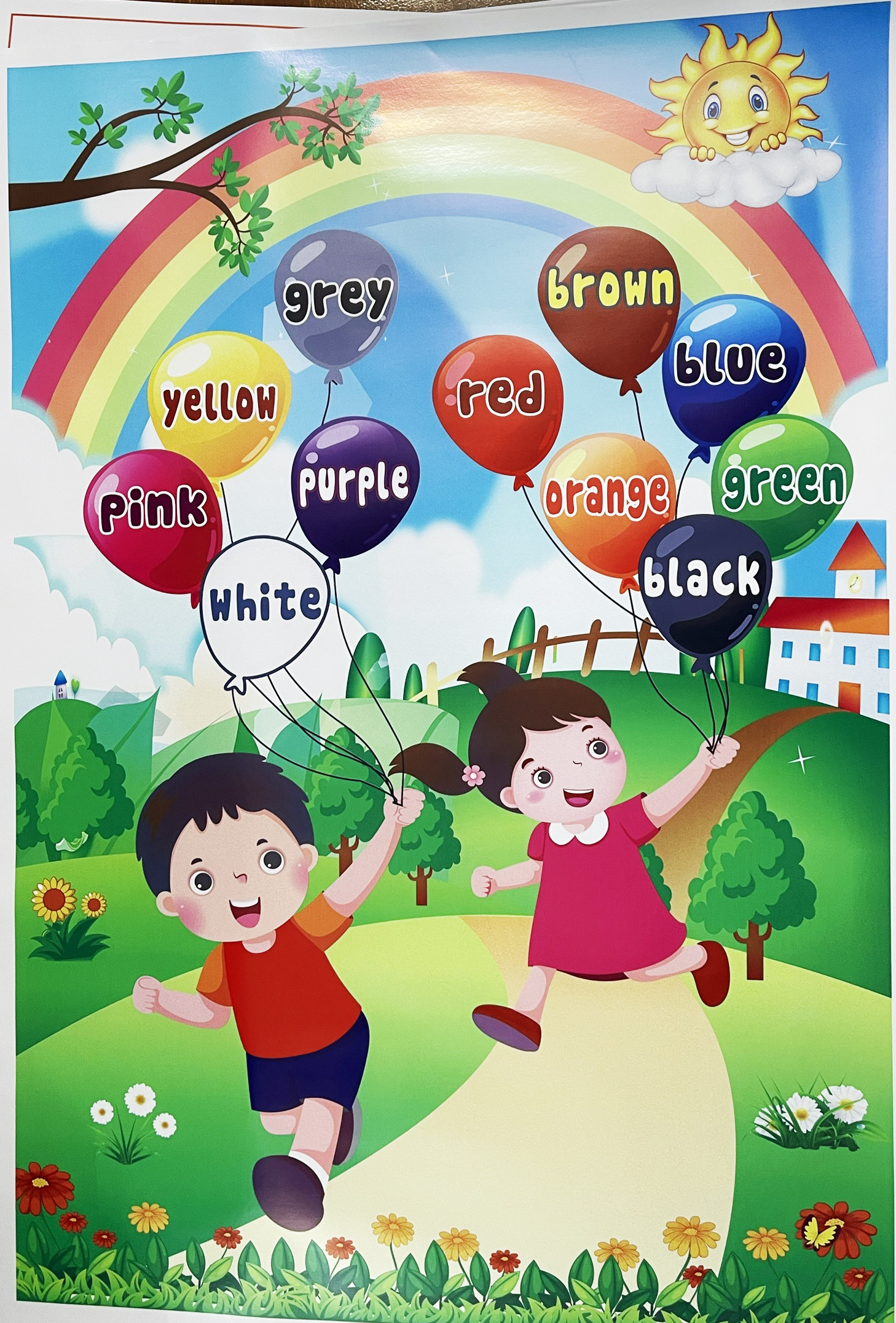 Decal trang trí phòng tiếng Anh TA-002