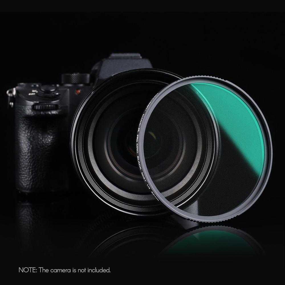 K&F CONCEPT Soft Focus Filter Diffusion Filters Black Mist 1/4 Waterproof Scratch-Resistant for DSLR camera Lens, 82mm Diameter