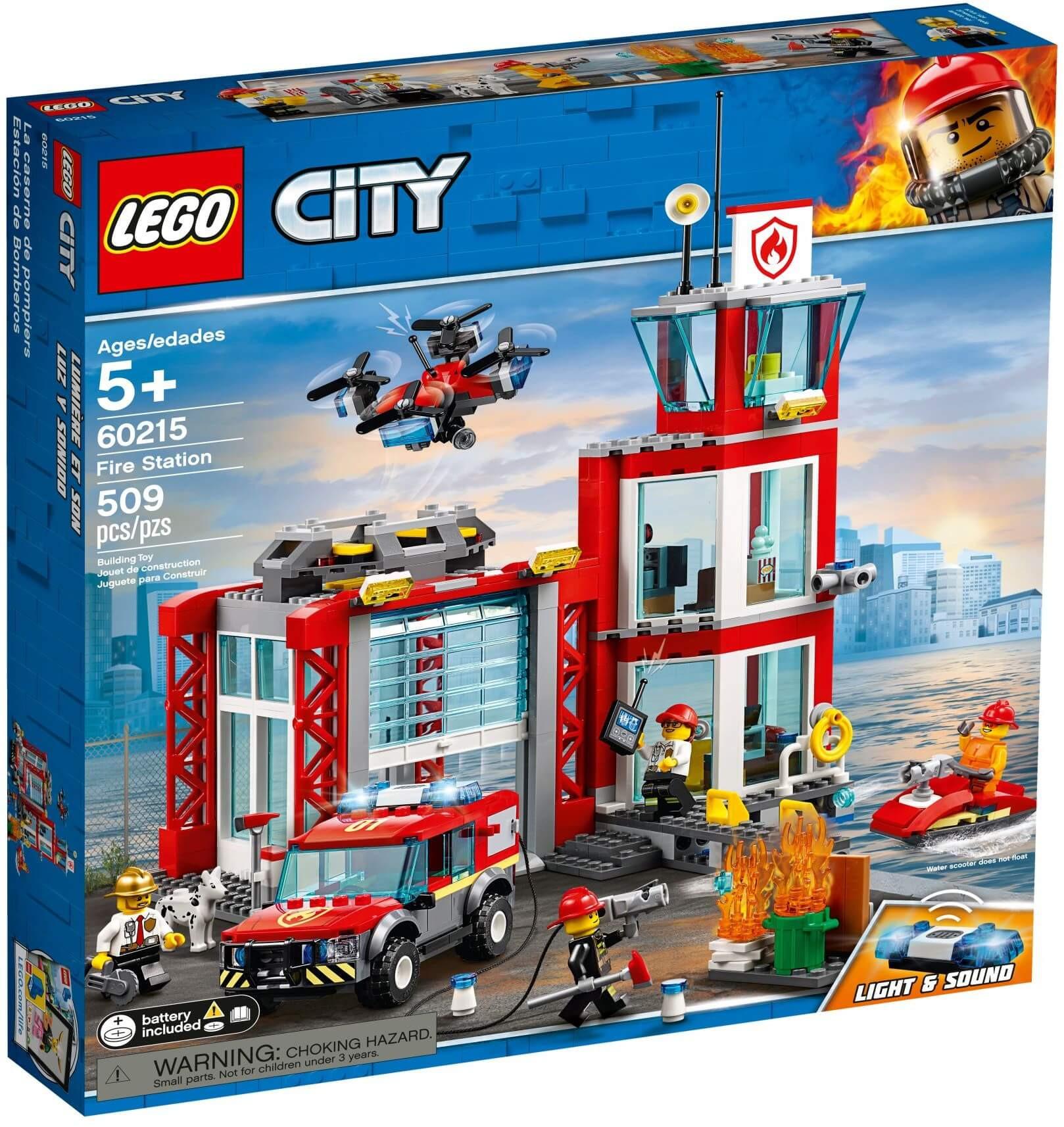 LEGO City 60215 - Trạm Cứu Hỏa (LEGO 60215 Fire Station)