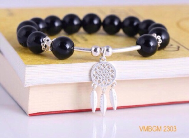 [S925] Charm bạc dreamcatcher - MH095