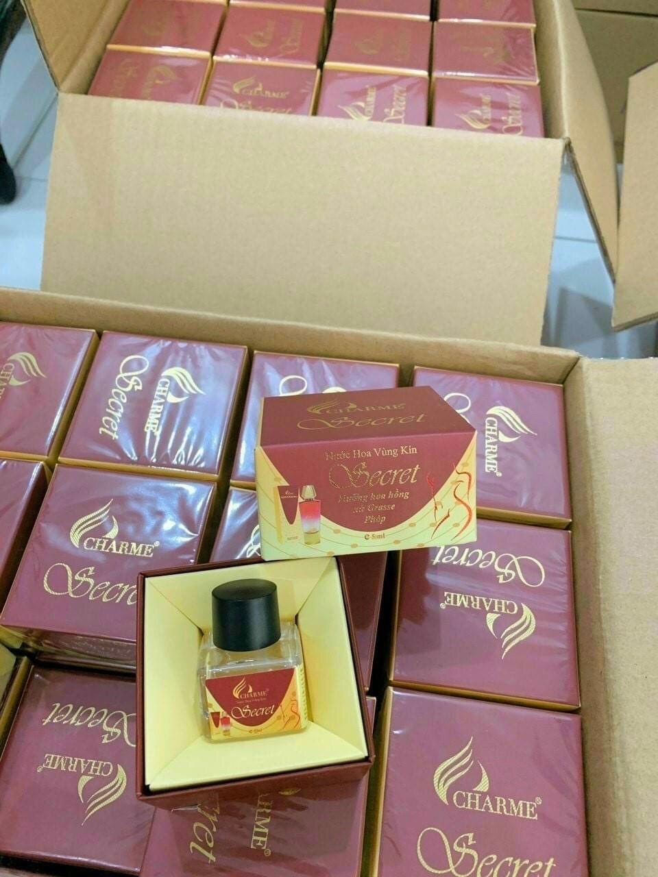 Nươc hoa vung kin gril . Cha.rme 5ml