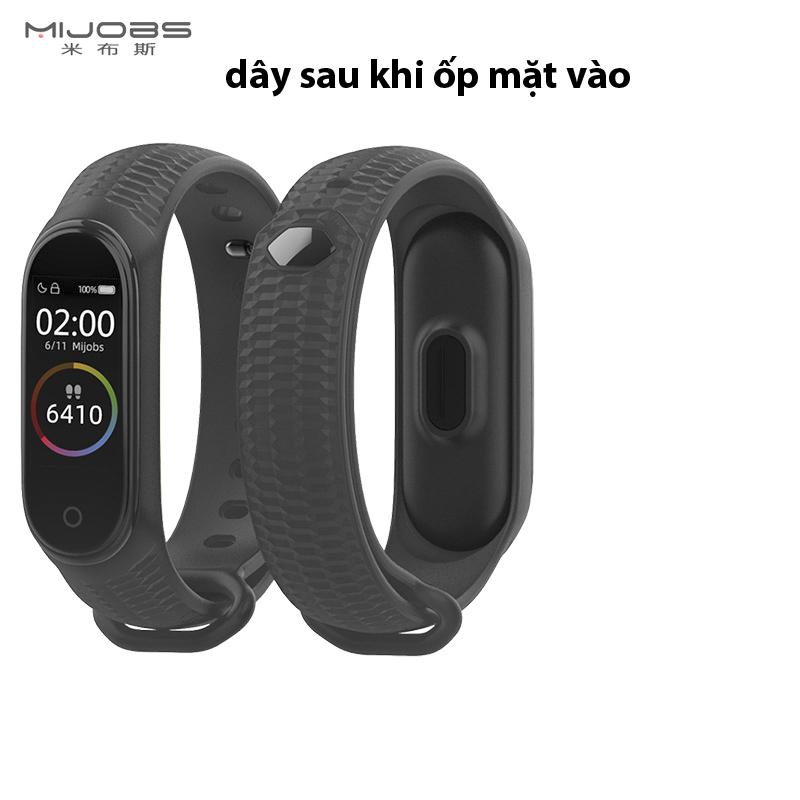 Dây đeo thay thế Xiaomi Miband 5/6/7 Mijobs TPU