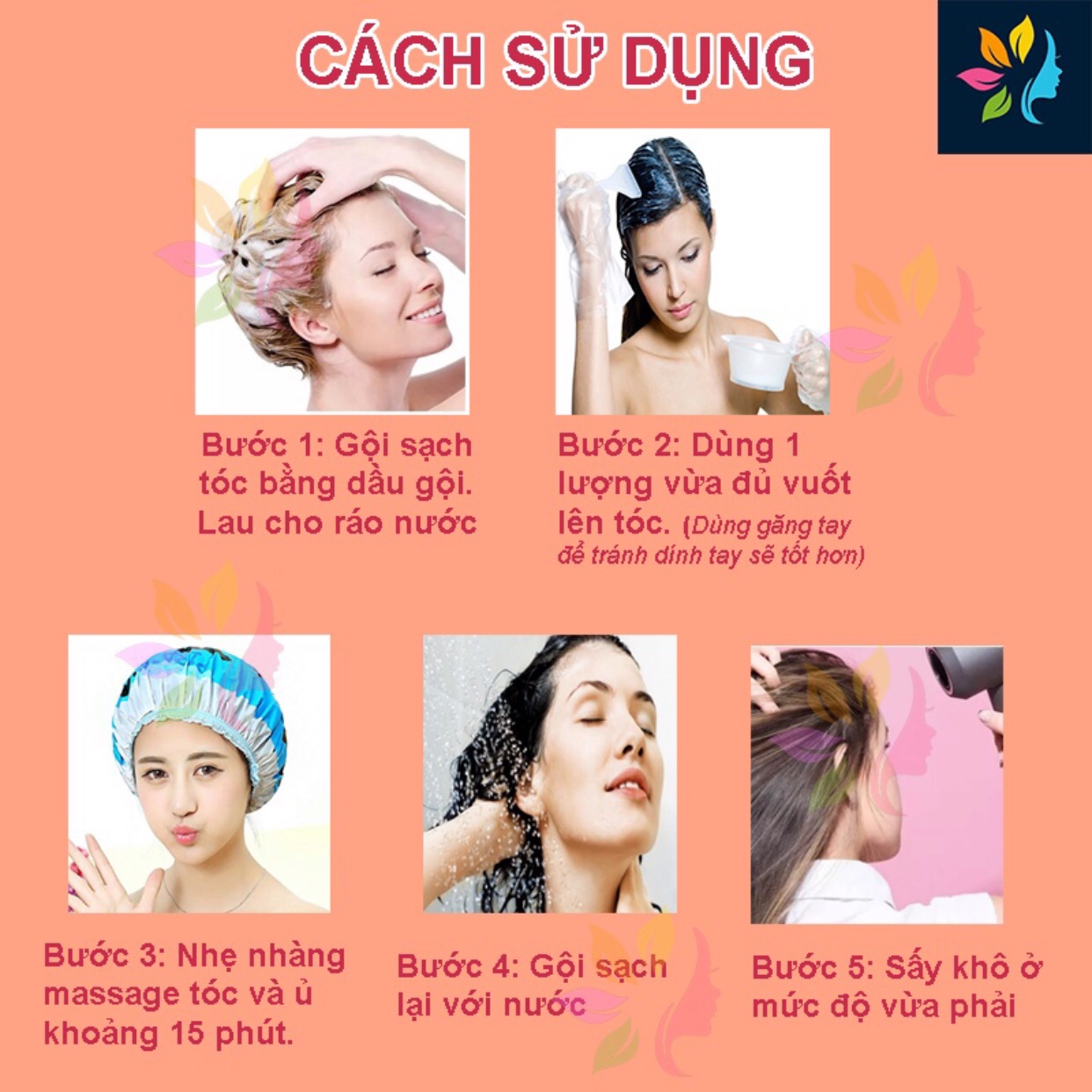Ủ Tóc, Dưỡng Tóc siêu mềm mượt PINKY PINKY